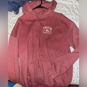 panama city beach zip up hoodie